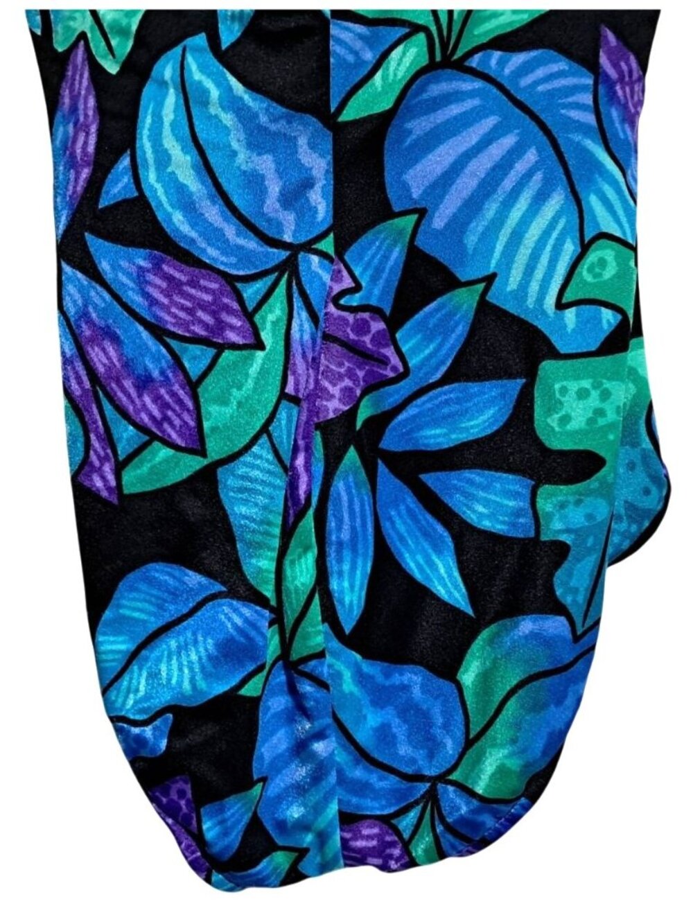 Slimsuit One Piece Swimsuit Womens‎ Size 12 Multicolor Nylon Spandex Made In USA - Picture 13 of 14